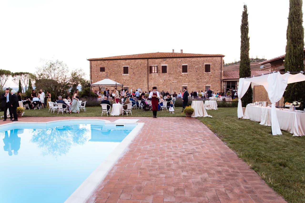 Le Checche Vila Pienza Exterior foto